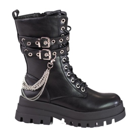 Shelovet radnice s ornamentima crna