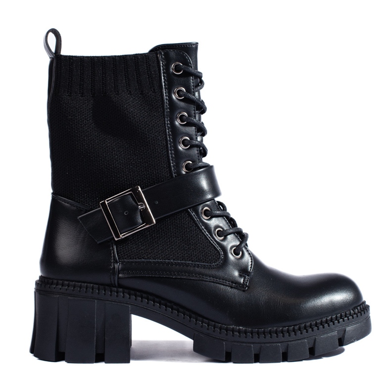 Ženske Shelovet torbe na vezanje s fleksibilnim gornjištem crno