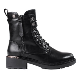 Shelovet čipkaste ženske torbe crne boje crna