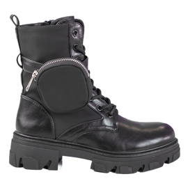 Ženske Shelovet radnice s džepom crne crna