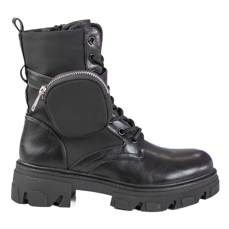 Ženske Shelovet radnice s džepom crne crno