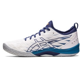 Asics Blast Ff 3 M 1071A076 100 tenisica za rukomet bijela tamnoplava