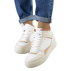 Tenisice do gležnja Adite krem ​​boje bež