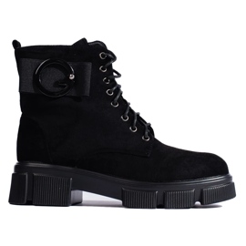 Crne ženske torbe od ekološkog antilopa crna