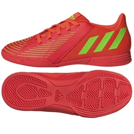 Adidas Predator Edge.4 In Jr GZ6014 kopačke crvena narančaste i crvene