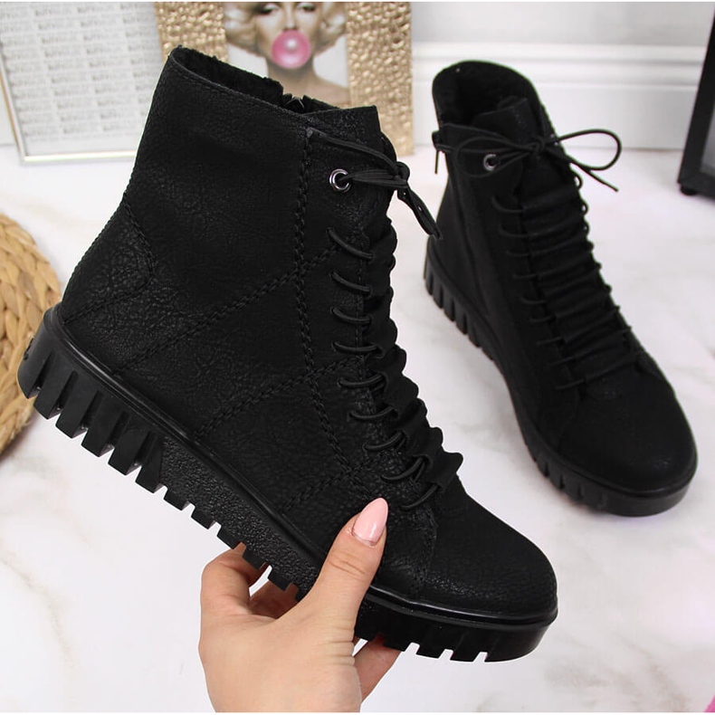 Crne izolirane ženske čizme Rieker Y3420-00 crno