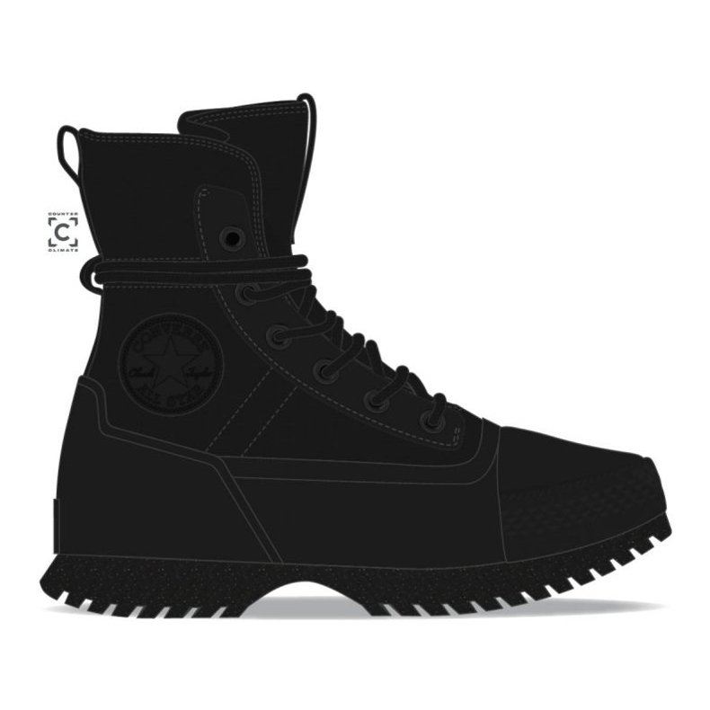 Converse cipele Chuck Taylor All Star Lugged 2.0 Counter Climate W A00909C crno