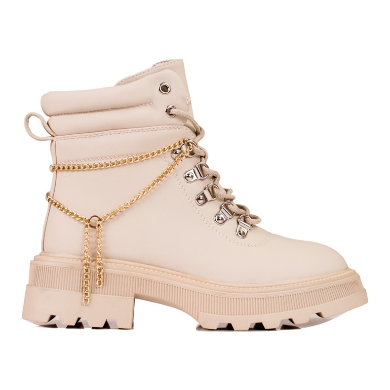 Bež ženske planinarske cipele sa Shelovet lancima