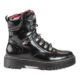 Shelovet ženske radnice s vezanjem crna