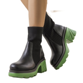 Crne čizme s crvenim Tomlin potplatom crna