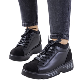 Crne tenisice s visokom petom iz Amblyja crna