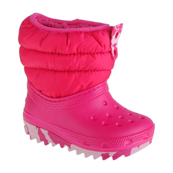 Cipele Crocs Classic Neo Puff Boot Toddler 207683-6X0 ružičasta