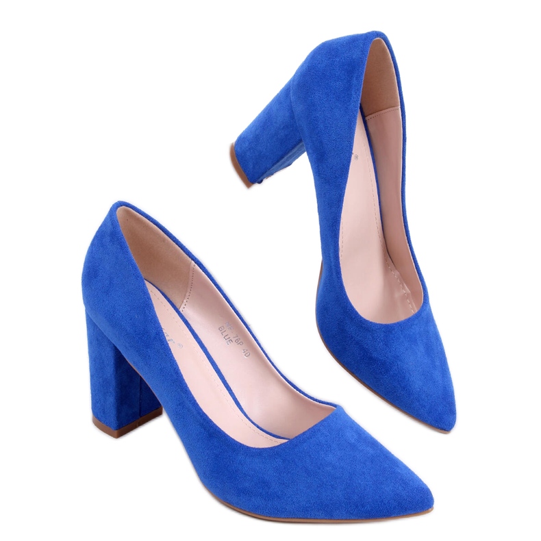 PA1 Cipele na stupu Ivonne Blue plava