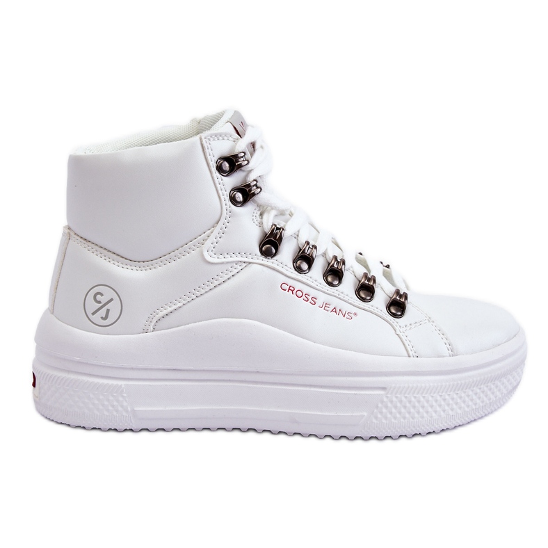 Ženske visoke tenisice Cross Jeans KK2R4028C Bijele bijela