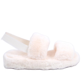 BM Candice Beige ženske papuče bež