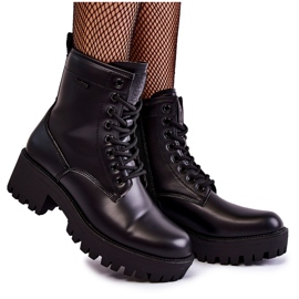 Ženske čizme Cross Jeans KK2R4070C crne crna