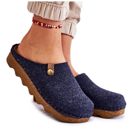 Kućne papuče Profilaktičke papuče Inblu DK-08-041 tamnoplava