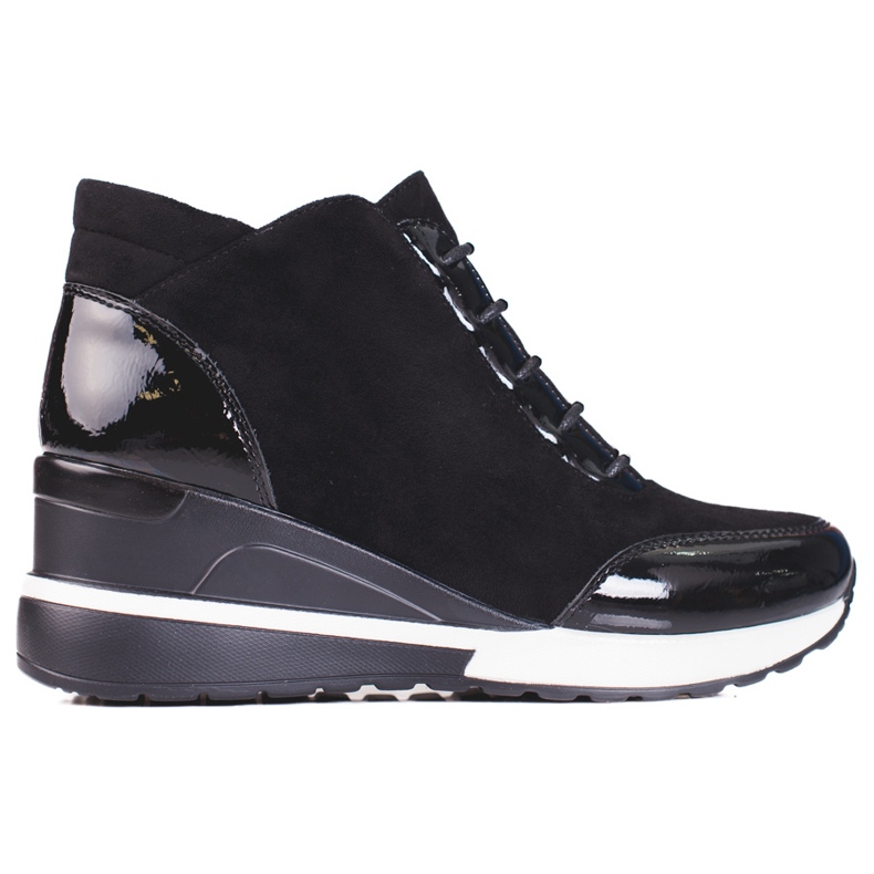 W. Potocki Potocki ženske sportske čizme s izolacijom crno