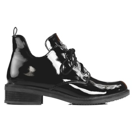 Lakane ženske čizme Shelovet kroja crna