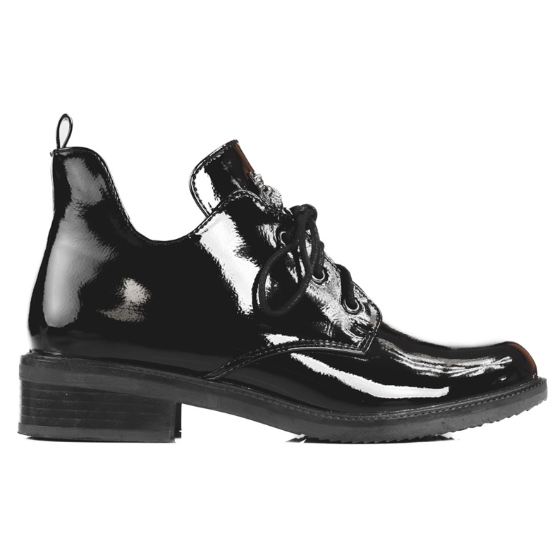 Lakane ženske čizme Shelovet kroja crno