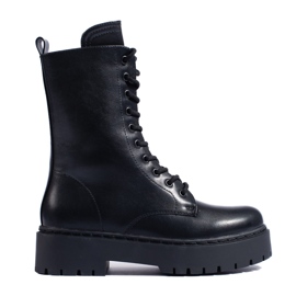 W. Potocki Crne ženske torbe na platformi Potocki crna