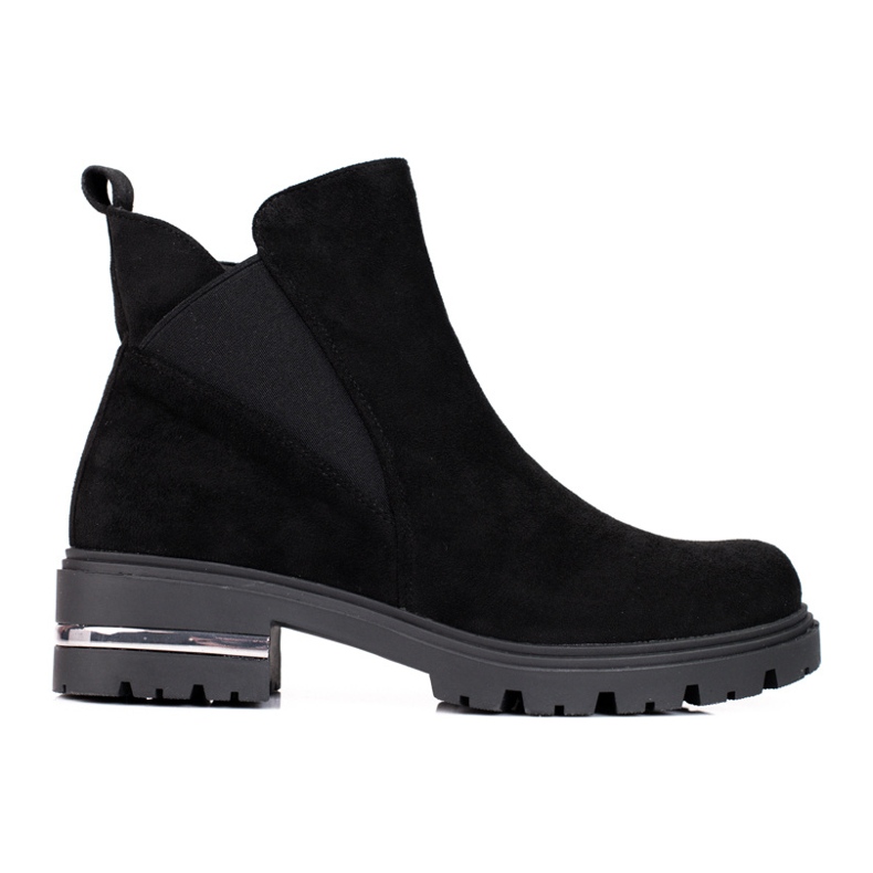 W. Potocki Crne Chelsea čizme za žene Potocki crno