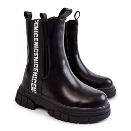 Dječje visoke tople čizme crne Kimmy crna