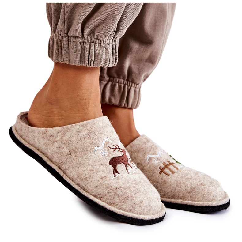 Kućne papuče Big Star KK276016 Bež