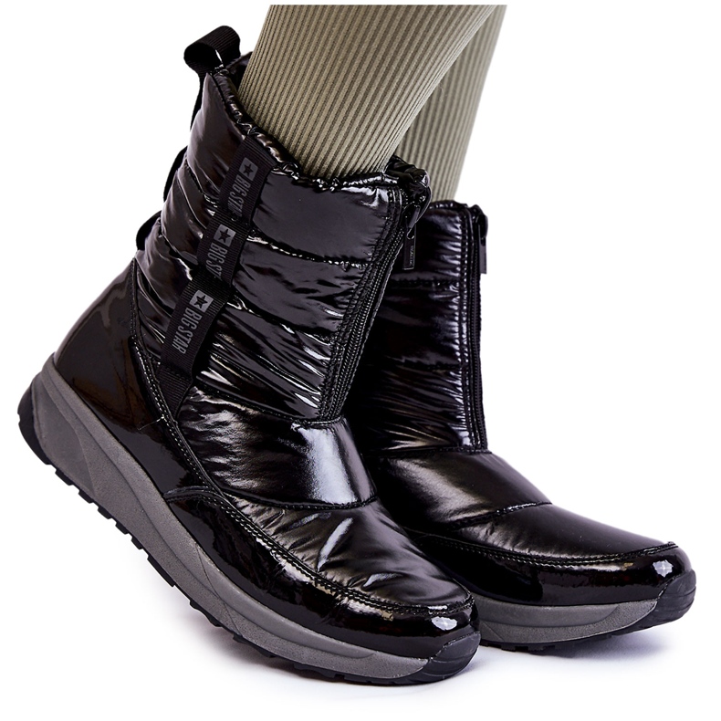 Ženske čizme za snijeg Big Star KK274392 Black crno