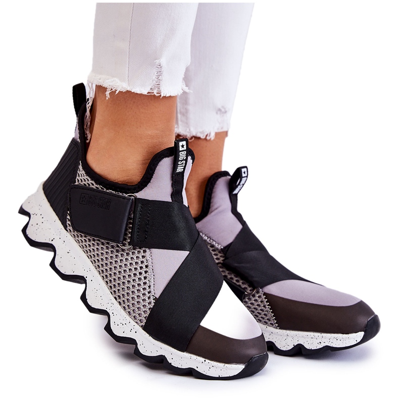 Ženske tenisice Big Star KK274546 Sivo-crne siva