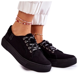 Ženske tenisice Memory Foam System Big Star KK276001 crne crna