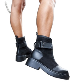 Crne ženske čizme Elbika crna