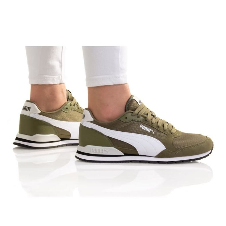 Puma St Runner v2 Jr 385510 06 zelena