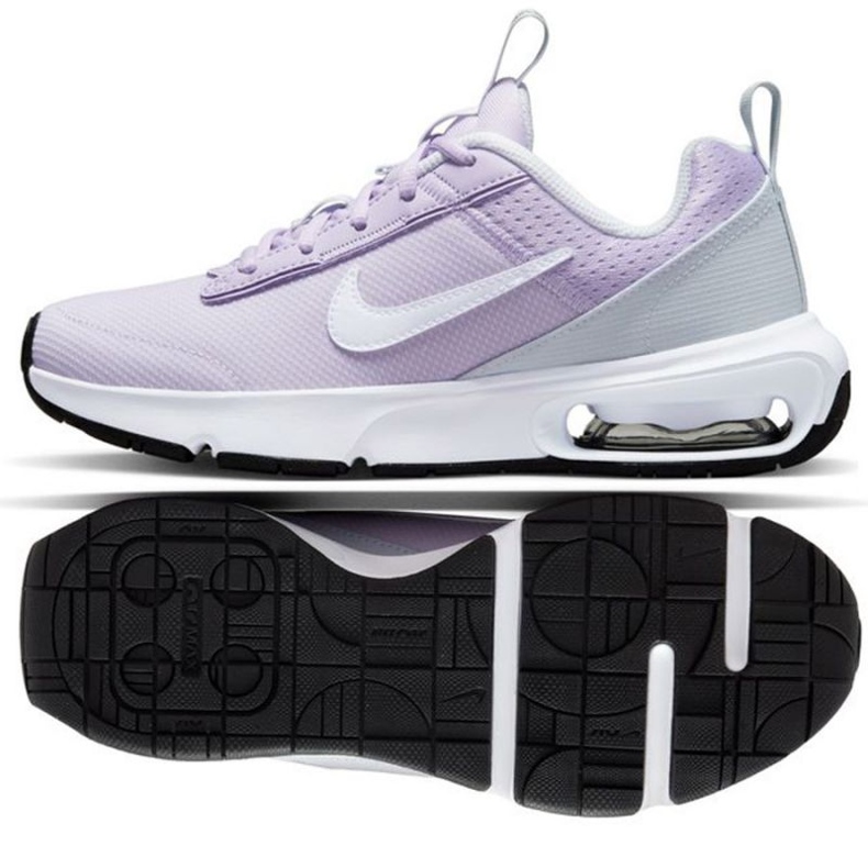Nike Air Max Intrlk Lite Jr DH9393 500 tenisica za trčanje ljubičasta siva