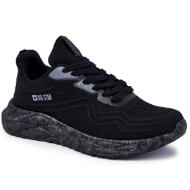 Lagane muške sportske cipele Big Star KK174018 crne crna