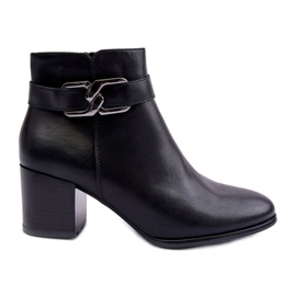 Sergio Leone Ženske tople čizme s crnim Astrid ukrasom crno