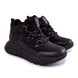 Dječje čizme od memorijske pjene Big Star KK374119 crne crna