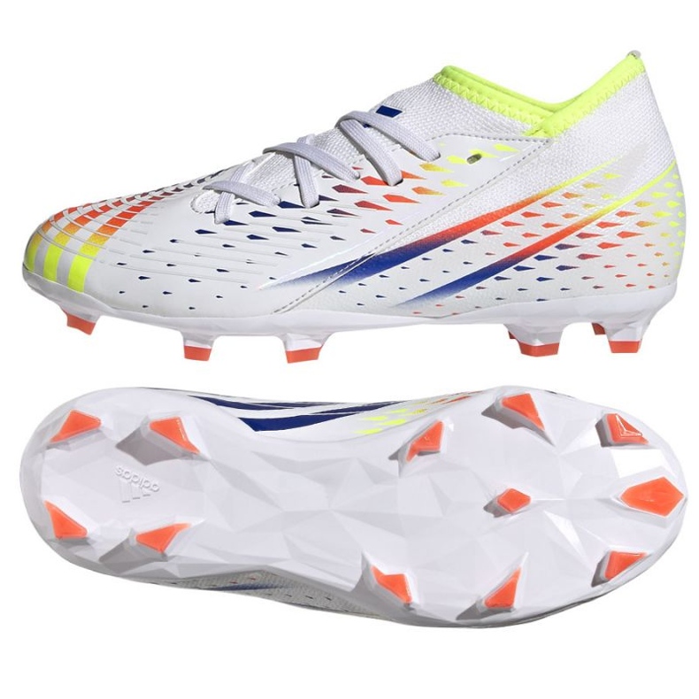Adidas Predator Edge.3 Fg Jr GW0981 kopačke bijela bijela