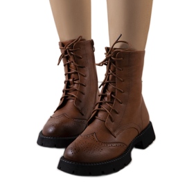 BM Smeđe ženske cipele Idalia smeđa