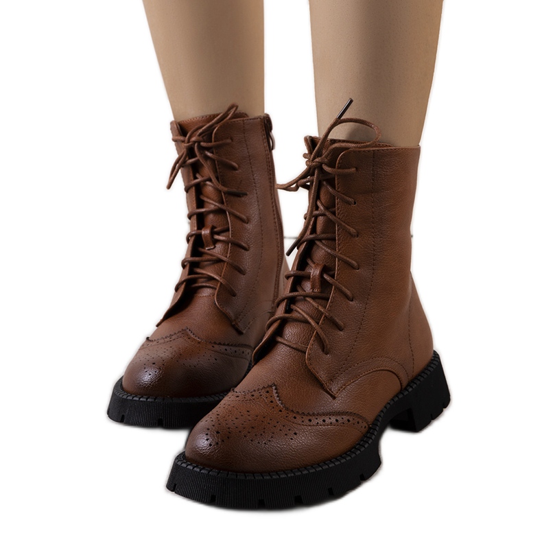 BM Smeđe ženske cipele Idalia smeđa