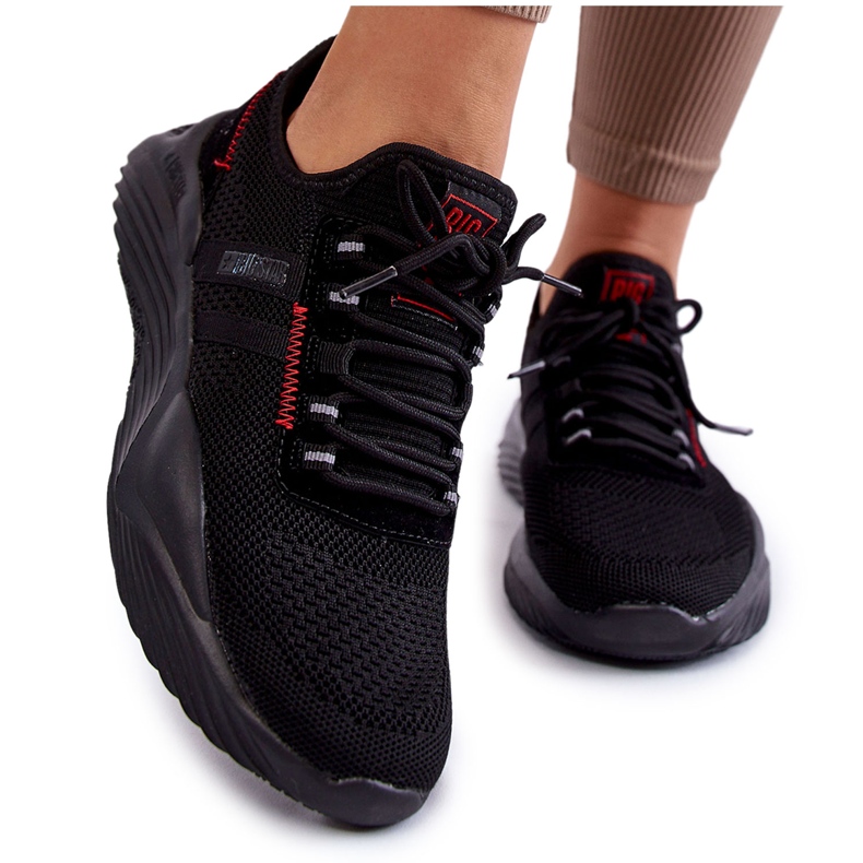 Ženske tenisice Memory Foam System Big Star KK274345 crne crno