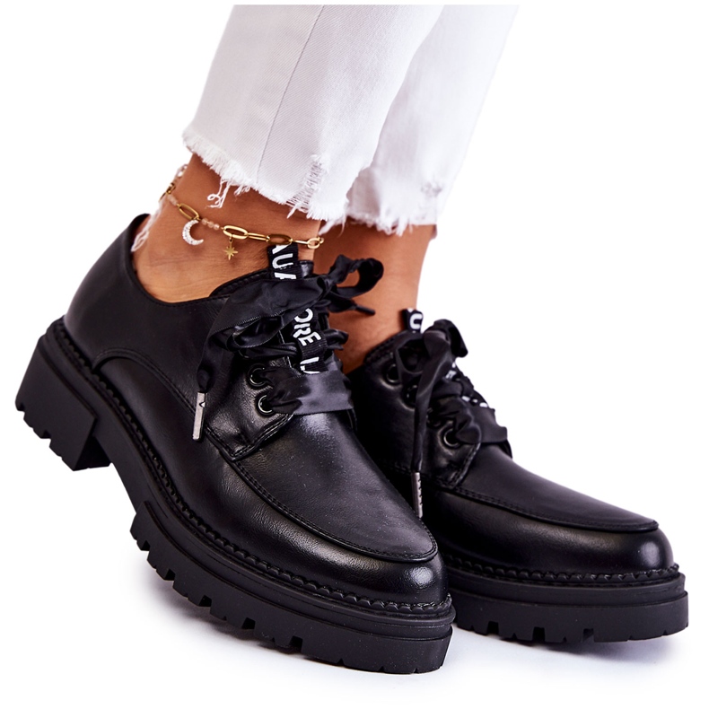 Ženske kožne cipele La.Fi 210004B-PU crne crno