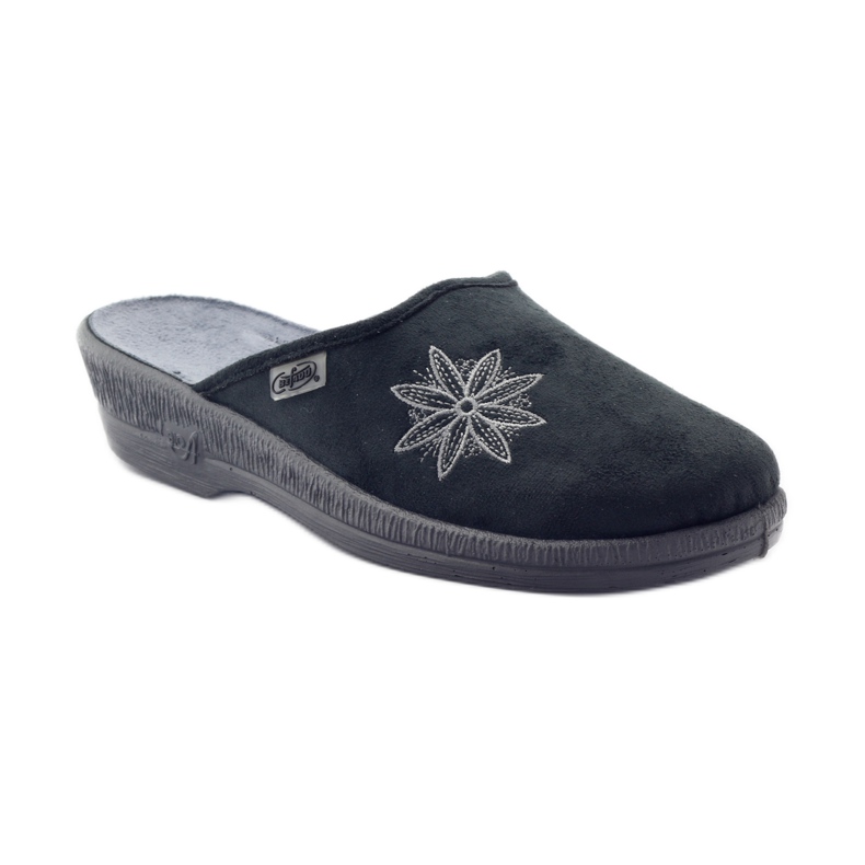 Ženske papuče na klin Befado 219d459 sive siva