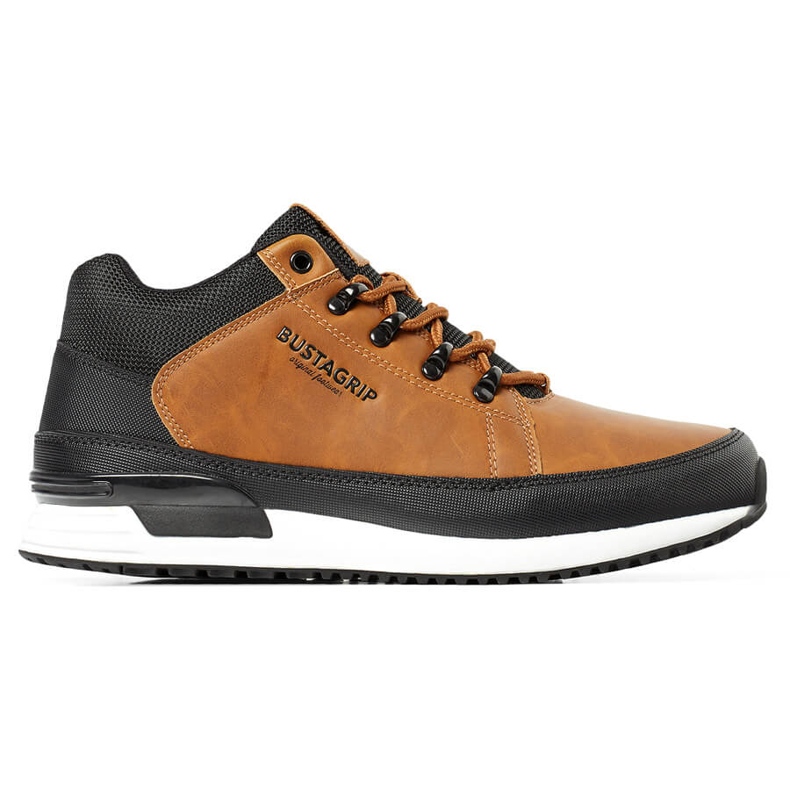 Smeđe kožne muške cipele Cruiser Bustagrip smeđa