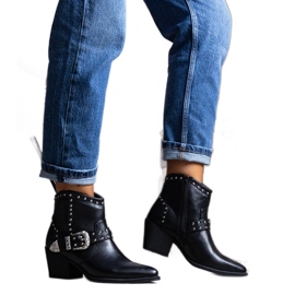 Crne kaubojske čizme Zoila crna