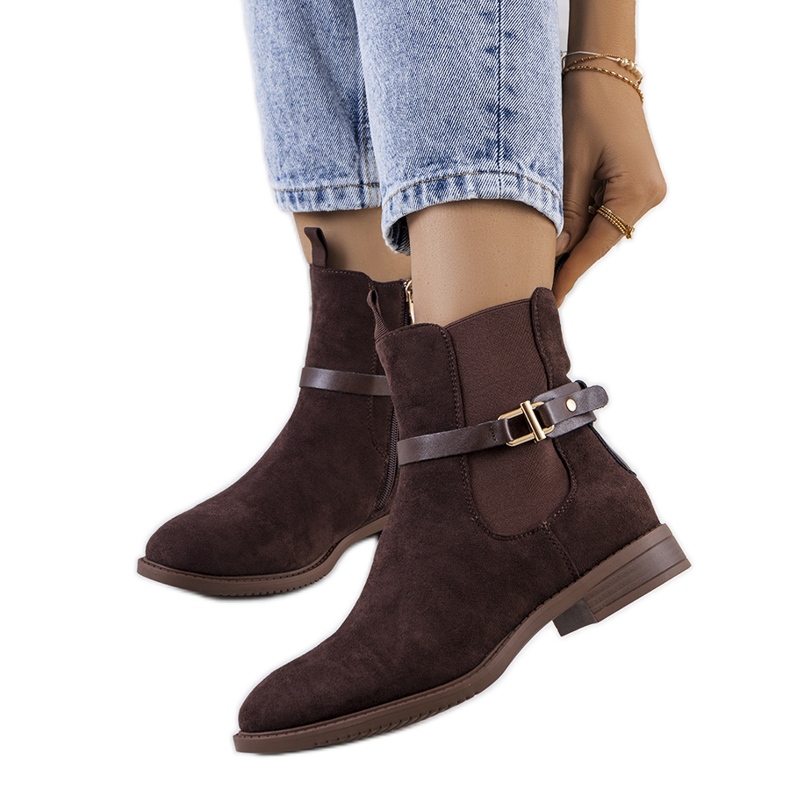 Klasične smeđe čizme Odila smeđa