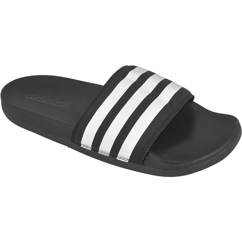 Adidas Adilette Cloudfoam Ultra Stripes Slides W S80420 bijela crno