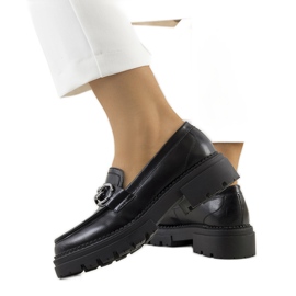 PA1 Crne cipele na vezanje od Joanne crna