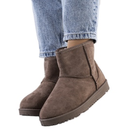 PA1 Ženske smeđe čizme za snijeg iz Nanne smeđa