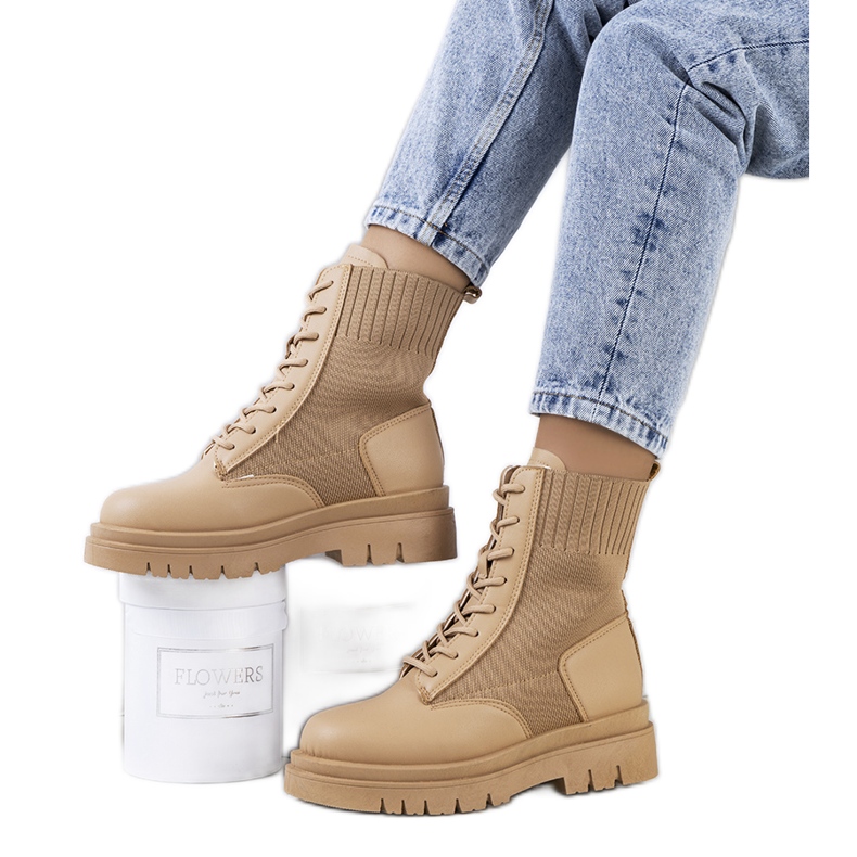 Smeđi Lennon lovci bež